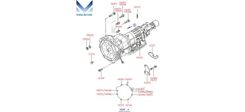 NEW TRANSMISSION AT-5 2WD 4WD HYUNDAI STAREX H-1 1996-01